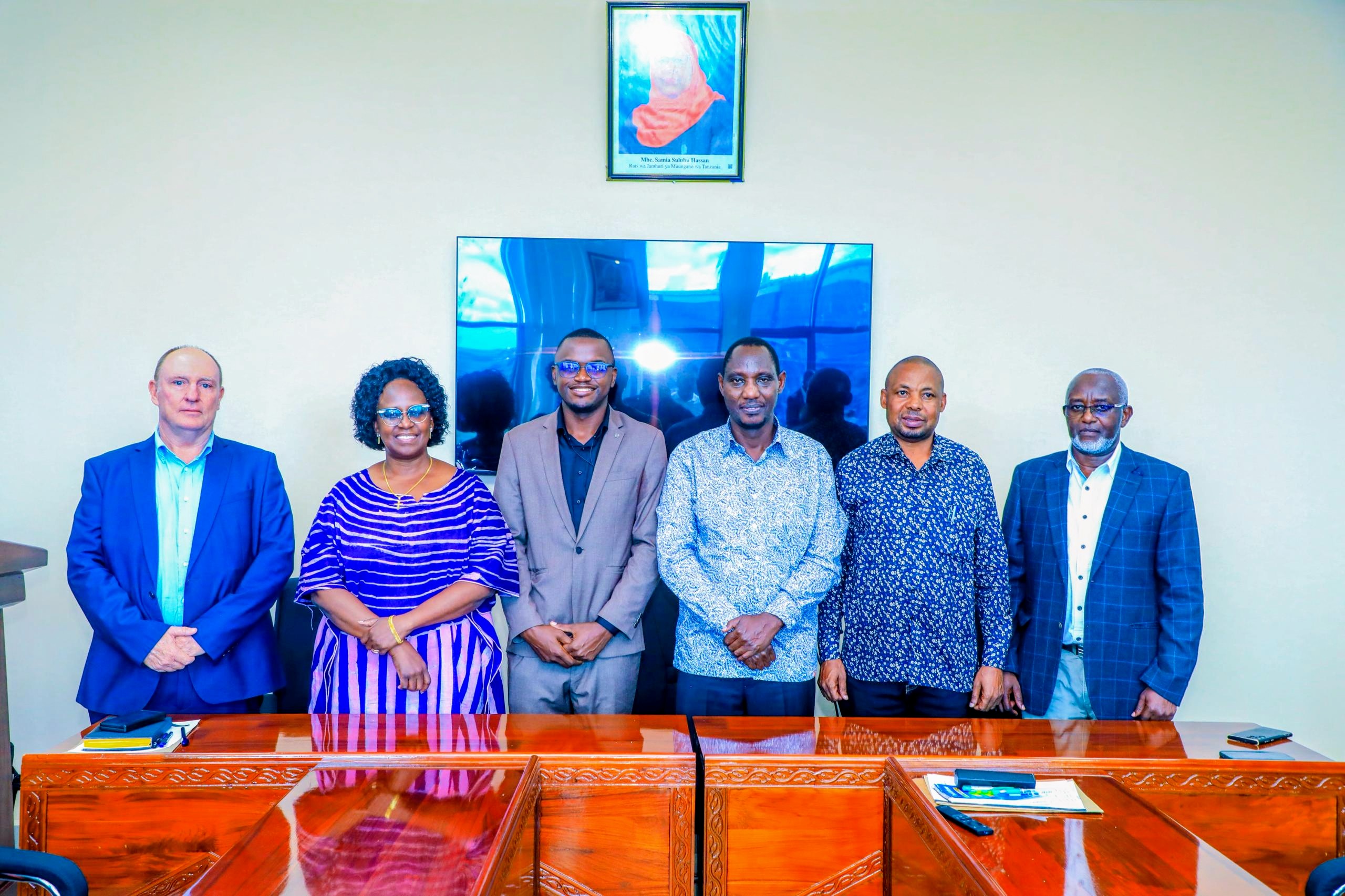 TPIA delegates at a Meeting with the Minister Molf